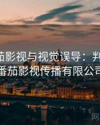 关于番茄影视与视觉误导：判断框架，番茄影视传播有限公司