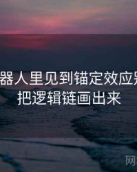 爱看机器人里见到锚定效应别困惑：把逻辑链画出来