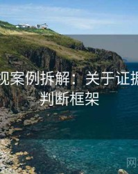 人人影视案例拆解：关于证据缺口的判断框架