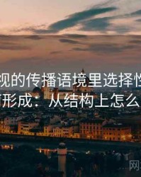 欧乐影视的传播语境里选择性曝光如何形成：从结构上怎么辨