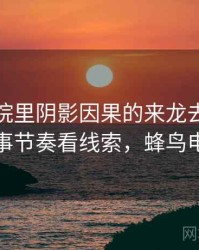 蜂鸟影院里阴影因果的来龙去脉：从叙事节奏看线索，蜂鸟电影