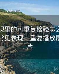 蘑菇影视里的可重复检验怎么识别与理解：常见表现，重复播放蘑菇的图片