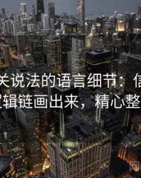 推特相关说法的语言细节：信息茧房的把逻辑链画出来，精心整理推特
