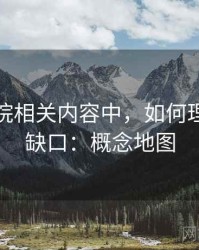 努努影院相关内容中，如何理解证据缺口：概念地图