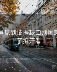 YY漫画里见到证据缺口别困惑：用例子拆开看