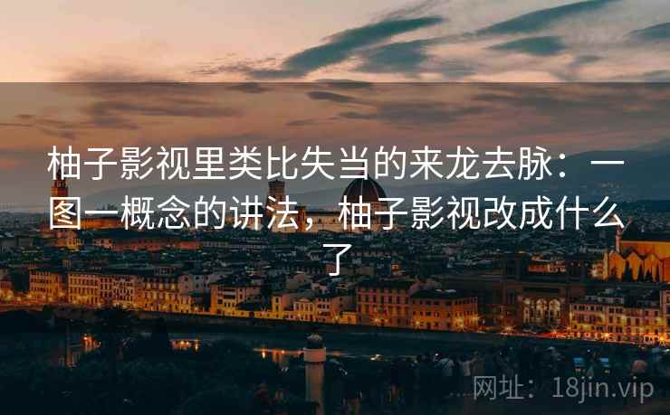 柚子影视里类比失当的来龙去脉：一图一概念的讲法，柚子影视改成什么了