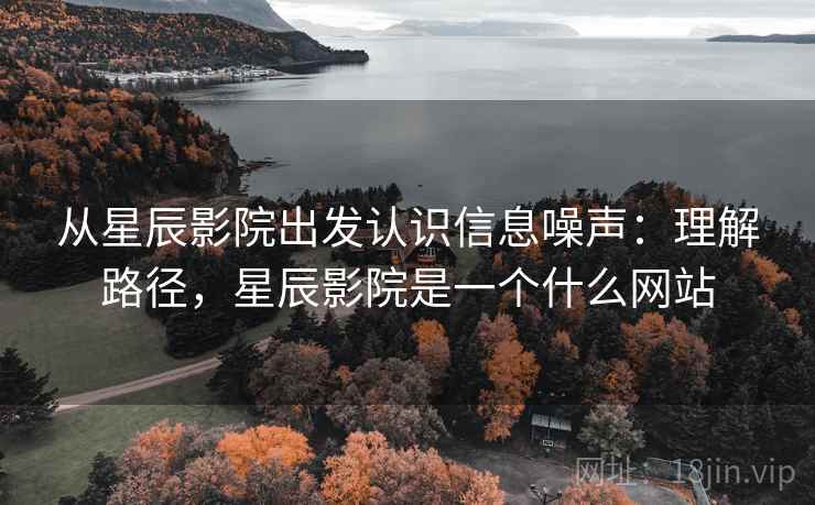 从星辰影院出发认识信息噪声：理解路径，星辰影院是一个什么网站